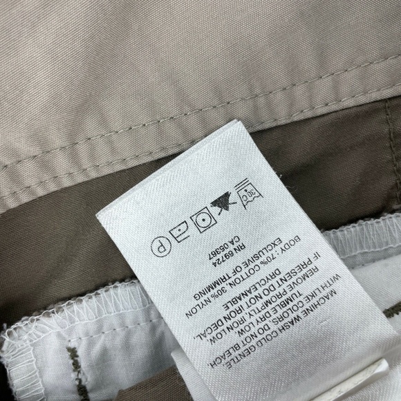 Columbia Men's Size 38 Nylon Blend Hiking Shorts 10" Inseam Brown - Picture 2 of 6